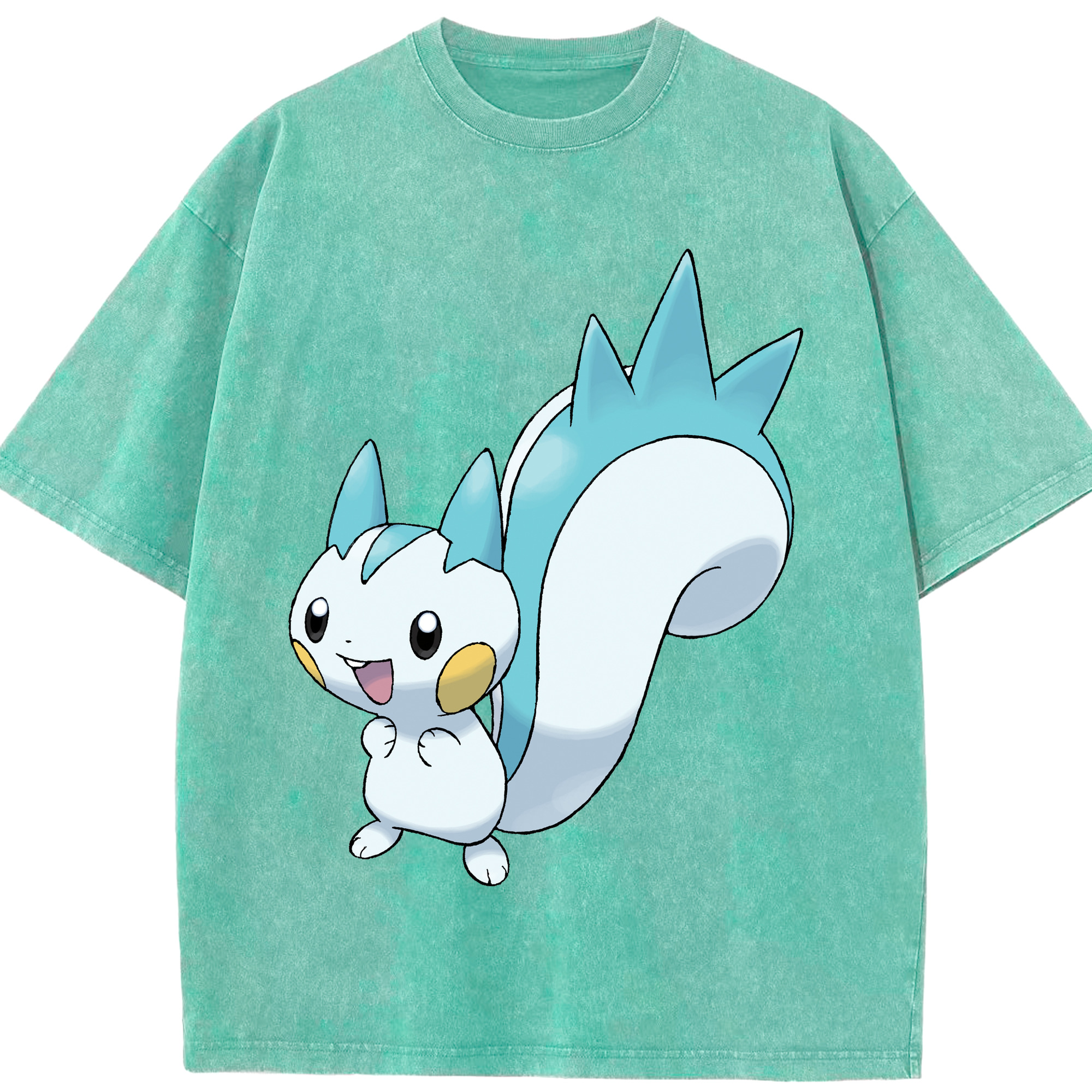 （画像用） ポケットモンスター Pokémon 綿100% ヴィンテージ風 半袖Tシャツ（フロントプリント）